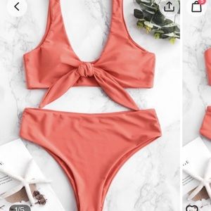 Zaful front tie bikini
